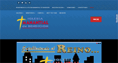 Desktop Screenshot of manantialdebendicion.com