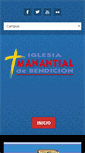 Mobile Screenshot of manantialdebendicion.com